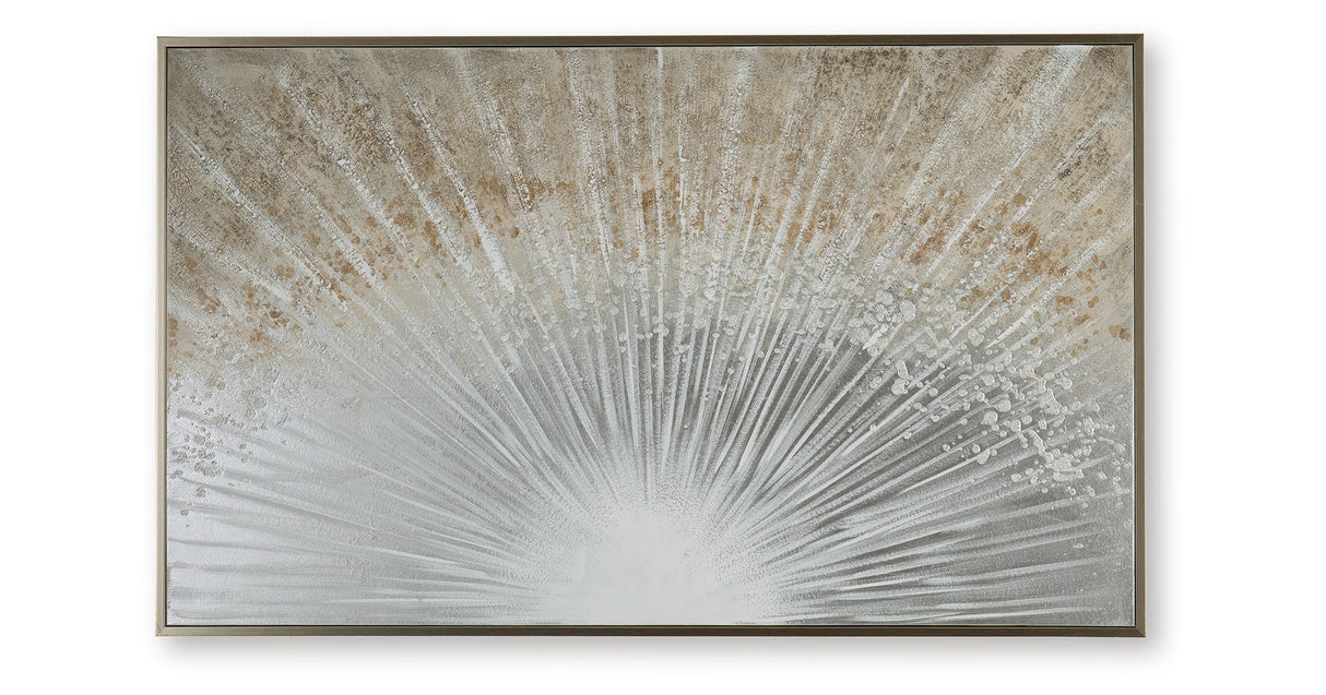 Waldard Gray/Taupe/White Wall Art by ASHLEY FURNITURE at Eve Furniture