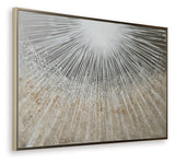 Waldard Gray/Taupe/White Wall Art by ASHLEY FURNITURE at Eve Furniture