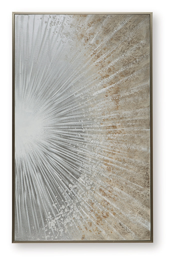 Waldard Gray/Taupe/White Wall Art by ASHLEY FURNITURE at Eve Furniture
