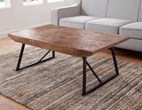 Walden Parquet End Table by Steve Silver at Eve Furniture