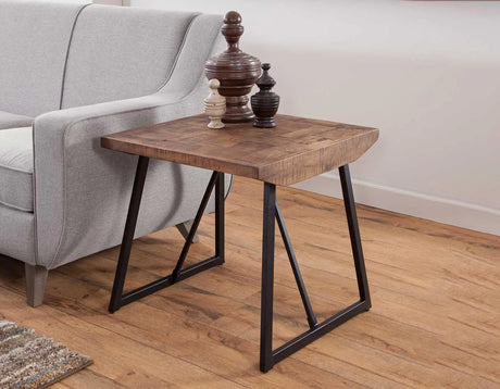 Walden Parquet End Table by Steve Silver at Eve Furniture
