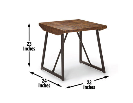 Walden Parquet 3-Piece Occasional Set (Cocktail & 2 End Tables) by Steve Silver at Eve Furniture