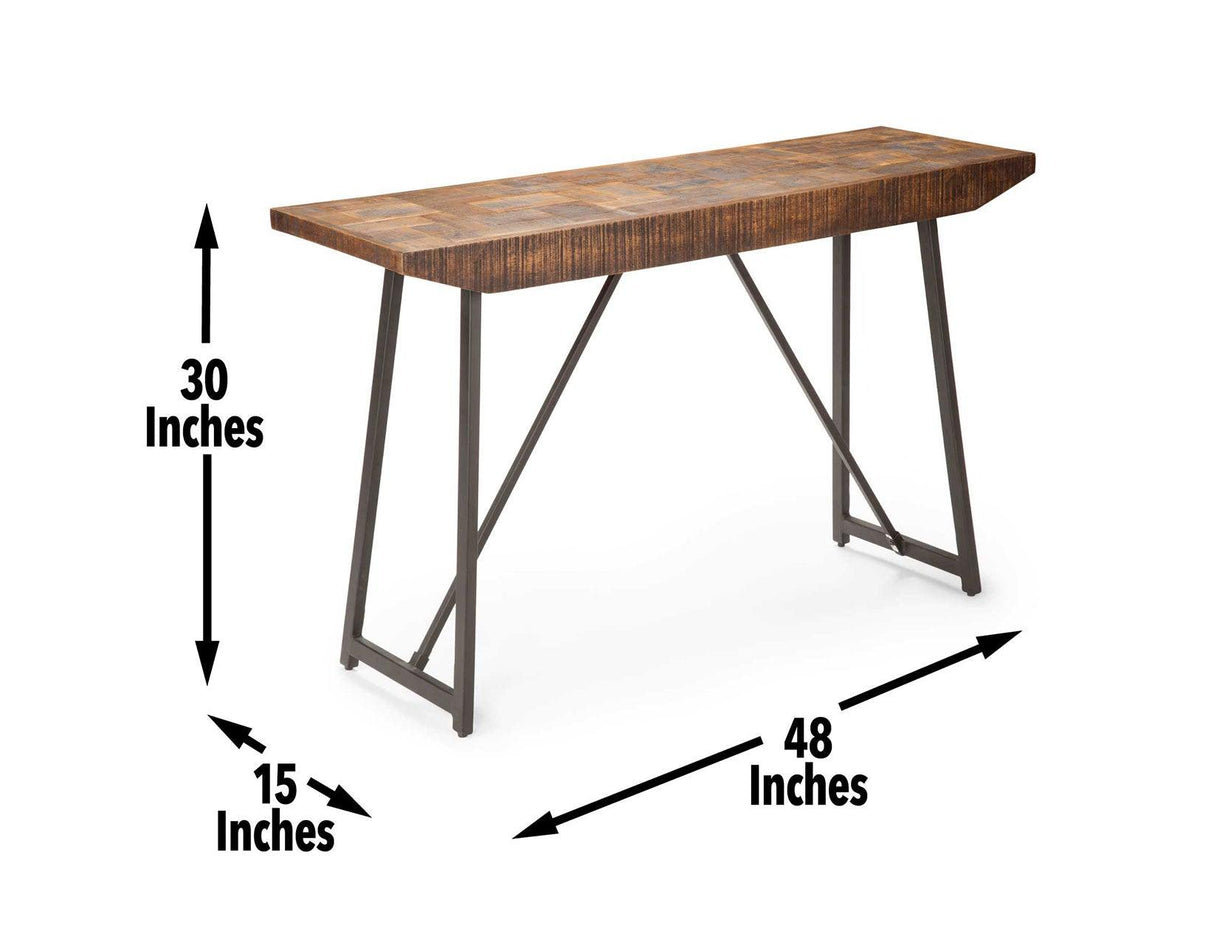 Walden Parquet 3-Piece Occasional Set (Cocktail & 2 End Tables) by Steve Silver at Eve Furniture