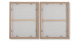 Waldett Beige/White Wall Art (Set of 2) by ASHLEY FURNITURE at Eve Furniture