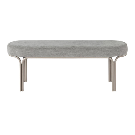 Waldon Gray Bench by Homelegance at Eve Furniture