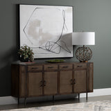 Waldorf 1 Brown/Black Canvas by Crestview at Eve Furniture