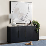 Waldorf 1 Brown/Black Canvas by Crestview at Eve Furniture