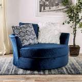Waldport Navy Chair by Furniture of America at Eve Furniture