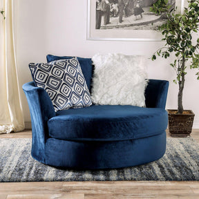 Waldport Navy Chair by Furniture of America at Eve Furniture