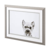 Walk Time 1 by Mercana Studio a Hand Embellished Textured Framed Art Print Matted under Glass by Mercana at Eve Furniture