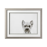 Walk Time 1 by Mercana Studio a Hand Embellished Textured Framed Art Print Matted under Glass by Mercana at Eve Furniture
