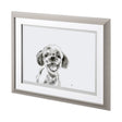 Walk Time 3 by Mercana Studio a Hand Embellished Textured Framed Art Print Matted under Glass by Mercana at Eve Furniture