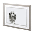 Walk Time 4 by Mercana Studio a Hand Embellished Textured Framed Art Print Matted under Glass by Mercana at Eve Furniture
