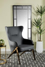 Walker Slate/Bronze Upholstered Accent Chair by Coaster at Eve Furniture