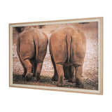 Walking Away by Mercana Studio a Hand Embellished Textured Framed Photo Art Print Matted under Glass by Mercana at Eve Furniture