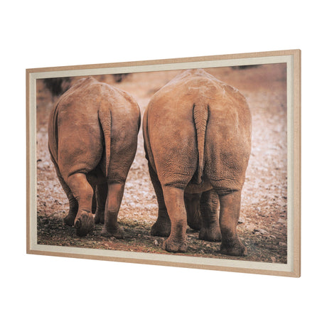 Walking Away by Mercana Studio a Hand Embellished Textured Framed Photo Art Print Matted under Glass by Mercana at Eve Furniture