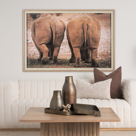 Walking Away by Mercana Studio a Hand Embellished Textured Framed Photo Art Print Matted under Glass by Mercana at Eve Furniture