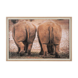 Walking Away by Mercana Studio a Hand Embellished Textured Framed Photo Art Print Matted under Glass by Mercana at Eve Furniture
