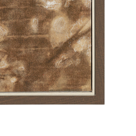 Wall of Shadows I by Mercana Studio Hand-Embellished Textured Framed Canvas Artwork by Mercana at Eve Furniture
