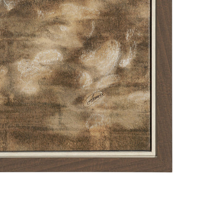 Wall of Shadows II by Mercana Studio Hand-Embellished Textured Framed Canvas Artwork by Mercana at Eve Furniture