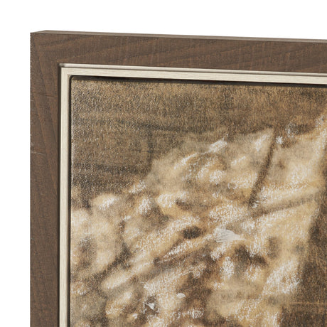 Wall of Shadows II by Mercana Studio Hand-Embellished Textured Framed Canvas Artwork by Mercana at Eve Furniture