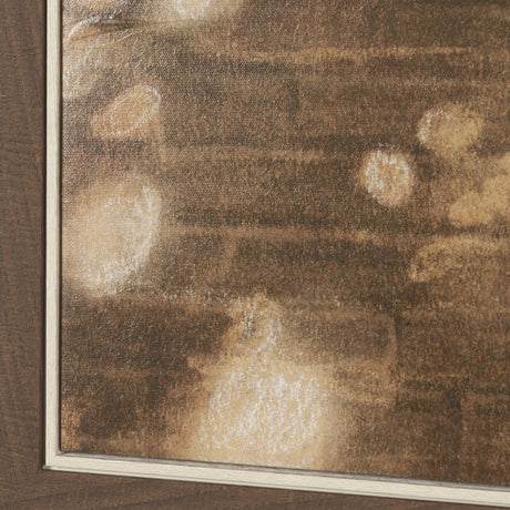 Wall of Shadows II by Mercana Studio Hand-Embellished Textured Framed Canvas Artwork by Mercana at Eve Furniture