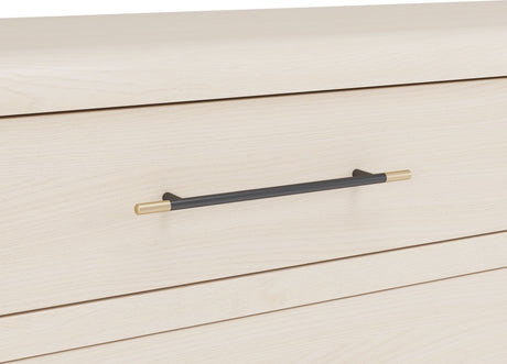 Wallen White Sand 3 Drawer Nightstand by Modus Furniture at Eve Furniture
