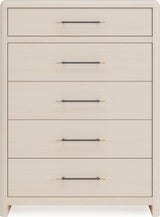 Wallen White Sand 5 Drawer Chest by Modus Furniture at Eve Furniture