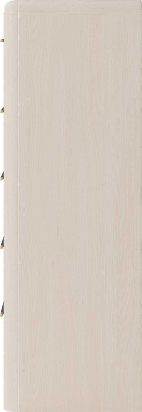 Wallen White Sand 5 Drawer Chest by Modus Furniture at Eve Furniture