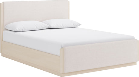 Wallen White Sand Full Upholstered Bed by Modus Furniture at Eve Furniture