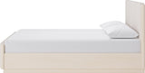 Wallen White Sand Full Upholstered Bed