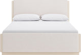 Wallen White Sand King Upholstered Bed by Modus Furniture at Eve Furniture