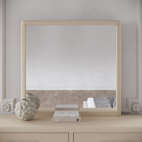 Wallen White Sand Mirror by Modus Furniture at Eve Furniture