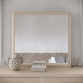 Wallen White Sand Mirror by Modus Furniture at Eve Furniture