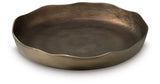 Wallmen Champagne Gold Finish Tray by ASHLEY FURNITURE at Eve Furniture