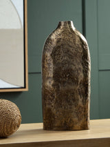 Wallmond Antique Brass Finish Vase by Ashley at Eve Furniture