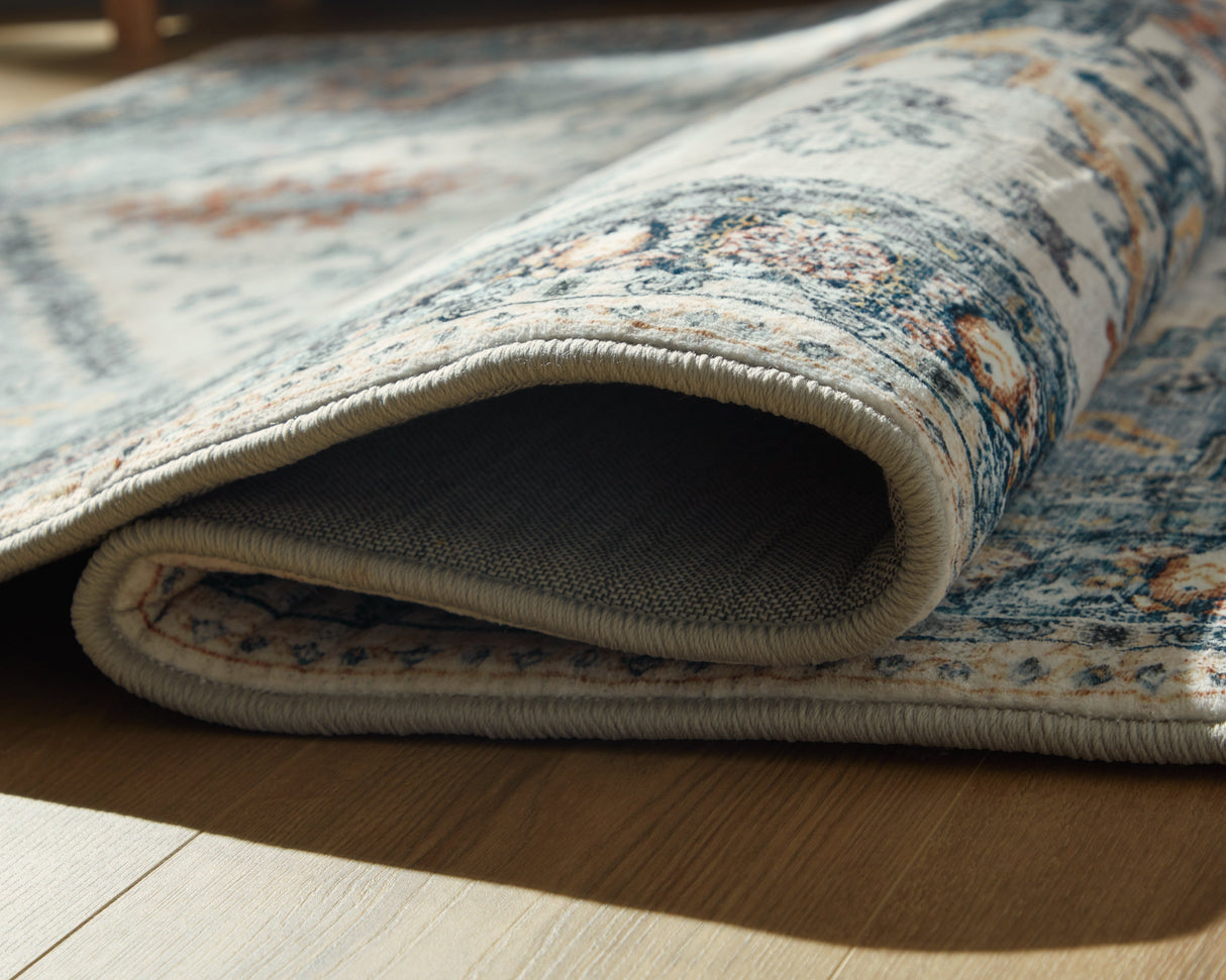 Wallney Multi Medium Rug by Ashley at Eve Furniture