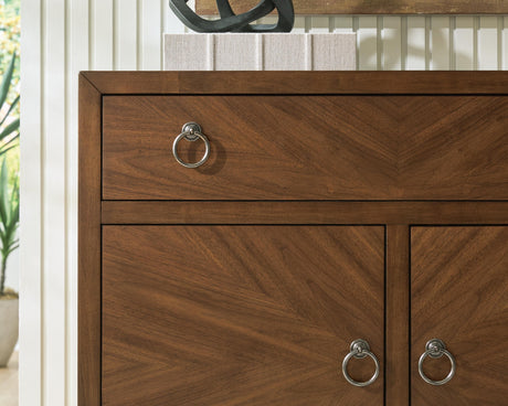 Walsgrove Medium Brown Accent Cabinet by Ashley at Eve Furniture