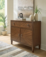 Walsgrove Medium Brown Accent Cabinet by Ashley at Eve Furniture
