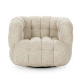 Walter Beige Swivel Chair by Classic Home at Eve Furniture