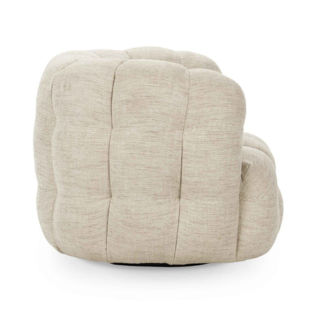 Walter Swivel Chair - Beige by Classic Home at Eve Furniture