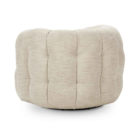 Walter Swivel Chair - Beige by Classic Home at Eve Furniture