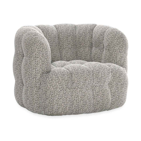 Walter Swivel Chair - Heathered Gray by Classic Home at Eve Furniture