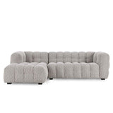 Walter Taupe Sectional w/LAF Chaise by Classic Home at Eve Furniture