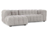 Walter Taupe Sectional w/LAF Chaise by Classic Home at Eve Furniture