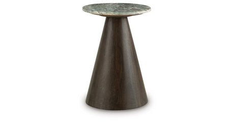 Waltnor Gray/White/Brown Accent Table by Ashley at Eve Furniture