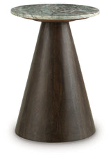 Waltnor Gray/White/Brown Accent Table by ASHLEY FURNITURE at Eve Furniture