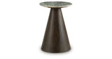 Waltnor Gray/White/Brown Accent Table by ASHLEY FURNITURE at Eve Furniture