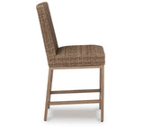 Walton Bridge Driftwood Outdoor Bar Stool by Ashley at Eve Furniture