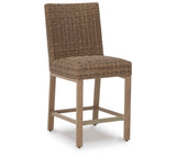 Walton Bridge Driftwood Outdoor Bar Stool by Ashley at Eve Furniture